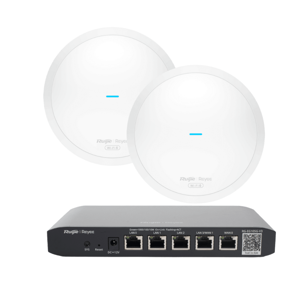 PACK PROMOCIONAL Q1, UN RG-EG105G-V3 + DOS RGRAP62