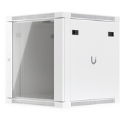 UACC RACK CABINET 12U (598 X 600 MM) - GABINETE CERRADO PARA MONTAJE EN PARED CON PUERTA FRONTAL DE VIDRIO TEMPLADO, TOTALMENTE ENSAMBLADO CON VENTILADORES INTEGRADOS Y PANELES REMOVIBLES