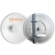DOBLE ANTENA DIRECCIONAL DE ALTO RENDIMIENTO / DIÁMETRO  DE 39.6 CM / 4.9-7.2 GHZ / GANANCIA 27 DBI / SLANT DE 45 ° Y 90 °  / CONECTOR N-HEMBRA / MONTAJE, JUMPERS Y RADOMO INCLUIDOS.
