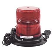 BALIZA LED COLOR ROJO CON MONTAJE MAGNÉTICO DE SUCCIÓN DE 7" DE ALTURA
