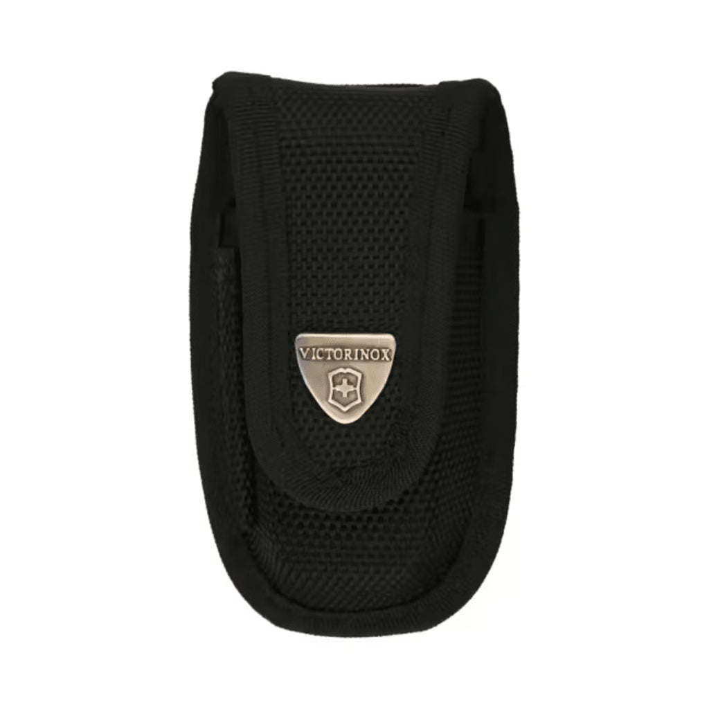 FUNDA VICTORINOX, FABRICADA EN NAILON COLOR NEGRO PARA NAVAJAS MEDIANA VICTORINOX.