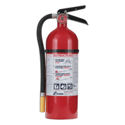 EXTINTOR RECARGABLE DE POLVO QUÍMICO SECO MULTIPROPÓSITO PARA FUEGOS CLASE A, B Y C, 5.5 LB, CON SOPORTE DE PARED, PAQUETE DE 6