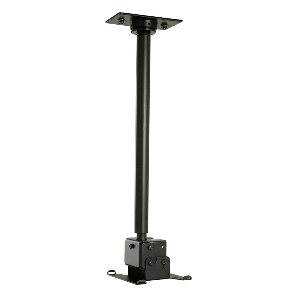 SOPORTE DE TECHO PARA LCD / AJUSTABLE 18"-30" O 36"-48" / INCLINACIÓN -5° A +20° / ORIENTACIÓN PAISAJE O RETRATO / VESA 75/100 MM / CARGA MÁXIMA 40 LB (18.1 KG) / INCLUYE PLACA DE TECHO Y HARDWARE / SEGURID