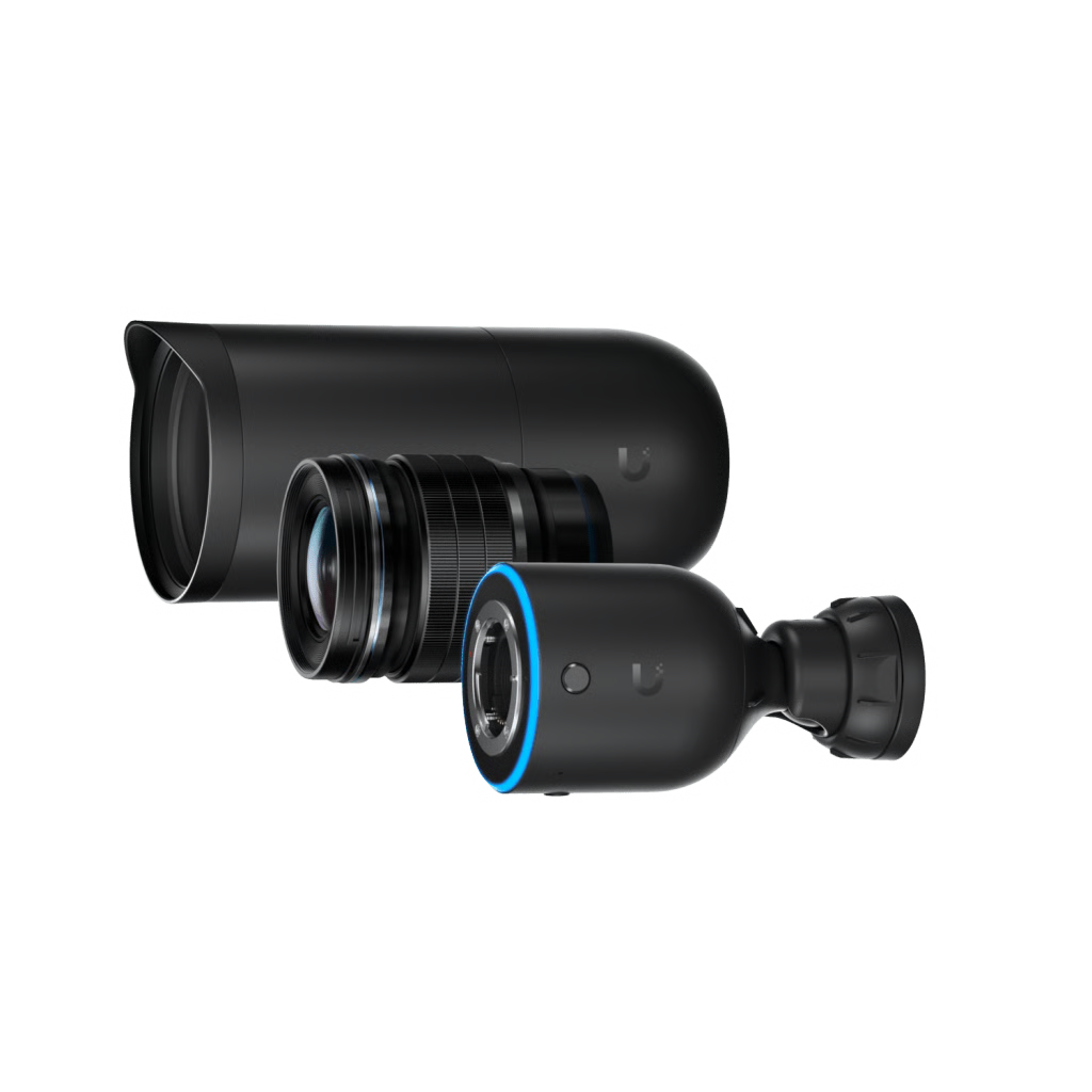 UNIFI PROTECT AI DSLR – CÁMARA 4K POE+ PARA INTERIOR/EXTERIOR CON SENSOR DE ALTA SENSIBILIDAD, LENTE FIJA GRAN ANGULAR DE 17 MM Y ANALÍTICA AVANZADA POR IA