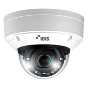 CÁMARA IP DOMO EDGE AI PLUS 8 MEGAPIXEL (4K UHD 3840X2160) / LENTE MOTORIZADO VARI-FOCAL 4.3-9.8 MM / IR 60 M (196.9 FT) / IK10 IP67 / NDAA COMPLIANT / ANÁLISIS IDLA PRO / DIRECTIP 2.0 / POE+12VDC