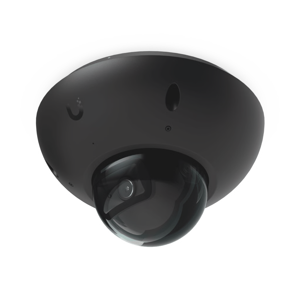 UNIFI G6 DOME – CÁMARA 4K ANTIVANDÁLICA Y TODO CLIMA CON SENSOR DE 8 MP (1/1.8”), MOTOR DE IA MULTI-TOPS Y VISIÓN NOCTURNA INFRARROJA DE LARGO ALCANCE, COLOR NEGRO