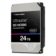 DISCO DURO ULTRASTAR DATA CENTER HC590 / 24TB CMR / PLATAFORMA 11 DISCOS / HELIOSEAL HELIO / 7200 RPM / SATA 6GB/S SAS 12GB/S / EPMR OPTINAND / ARMORCACHE WCD-WCE / 5 AÑOS GARANTÍA