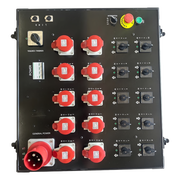 CONTROLADOR DE POLIPASTOS 10 VÍAS | CONTROL DIRECTO TRIFÁSICO 110V | RACK TOURING GRADE