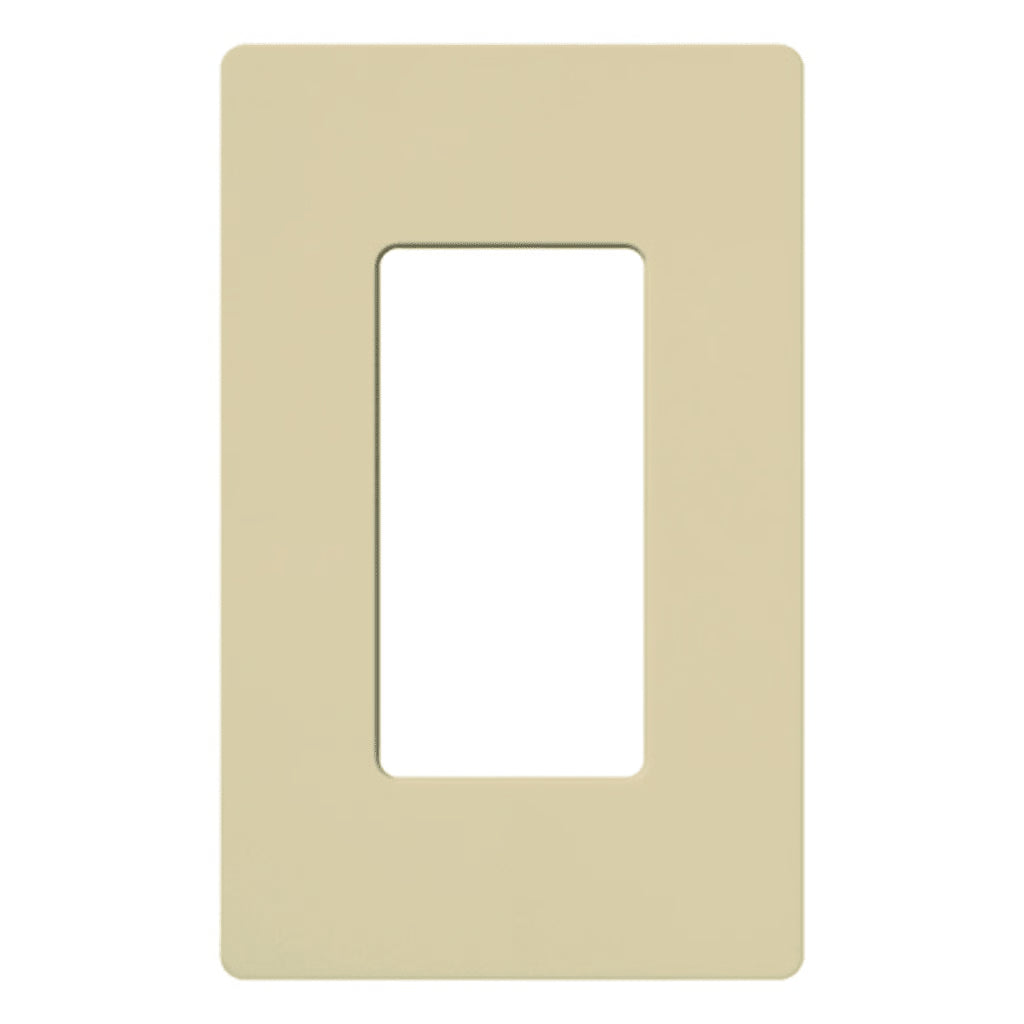 PLACA DE PARED 1 ESPACIO, PARA ATENUADOR (DIMMER), SWITCH Ó CONTROL REMOTO INALÁMBRICO LUTRON.
