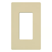 PLACA DE PARED 1 ESPACIO, PARA ATENUADOR (DIMMER), SWITCH Ó CONTROL REMOTO INALÁMBRICO LUTRON.
