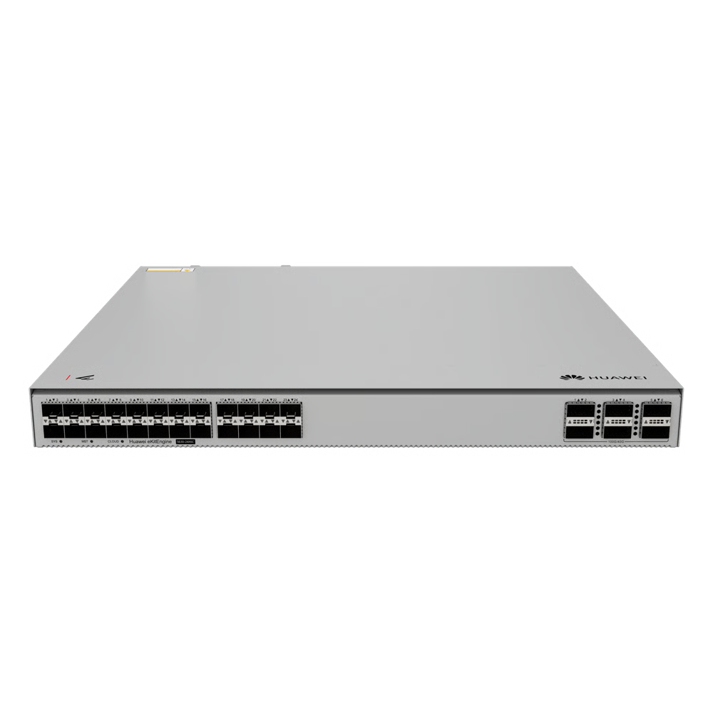 SWITCH 10GE CORE / 24 PUERTOS 10GE SFP+ / 6 PUERTOS 100GE QSFP28 / SWITCHING 1680 GBPS / FORWARDING 1250 MPPS / ISTACK / GESTIÓN CLOUD / SME