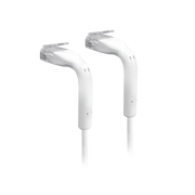 UNIFI PATCH CABLE CAT6 ULTRADELGADO GBE CON BOTAS FLEXIBLES, COLOR BLANCO, 0.1 METROS (0.33 PIES)