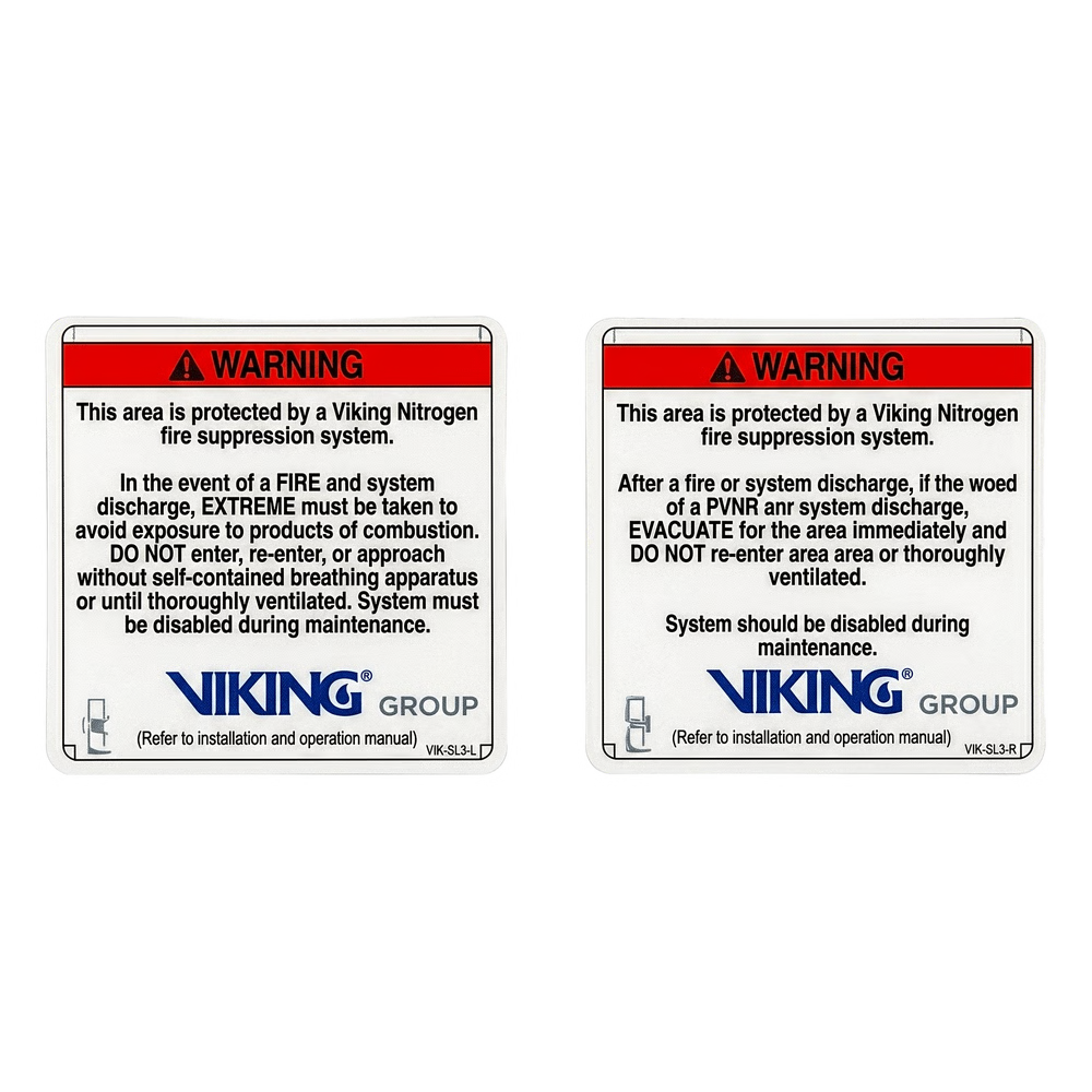 SEÑALAMIENTO DE ADVERTENCIA EXTERIOR NITROGENO | SISTEMAS DE EXTINCIÓN OXEO