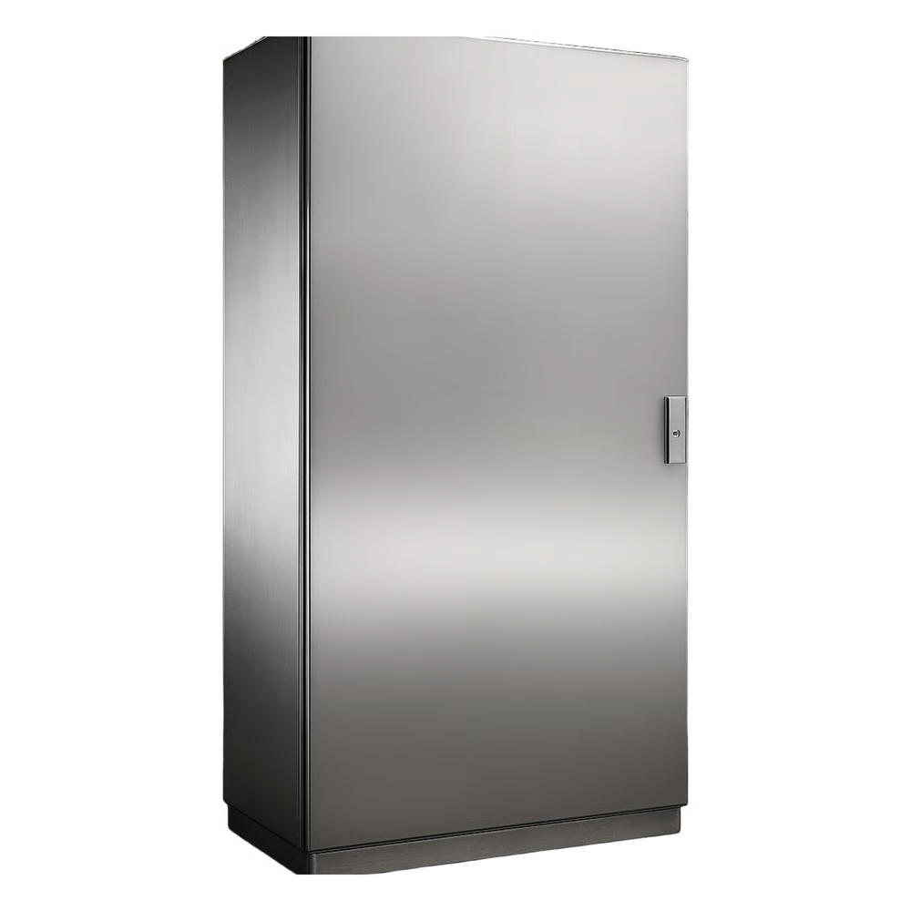 GABINETE DE ACERO INOXIDABLE IP55  (800 X 1600 X 400 MM) CON PLACA INTERNA GALVANIZADA.