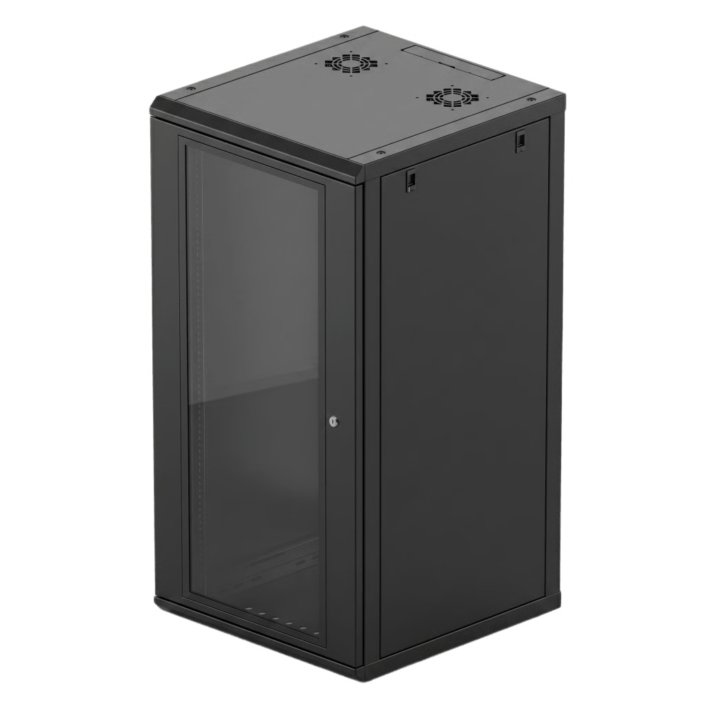 GABINETE DE PARED 24U DE 635 MM DE PROFUNDIDAD, RACK DE 19 IN EN ACERO REFORZADO: COMPACTO Y RESISTENTE PARA SOLUCIONES PROFESIONALES