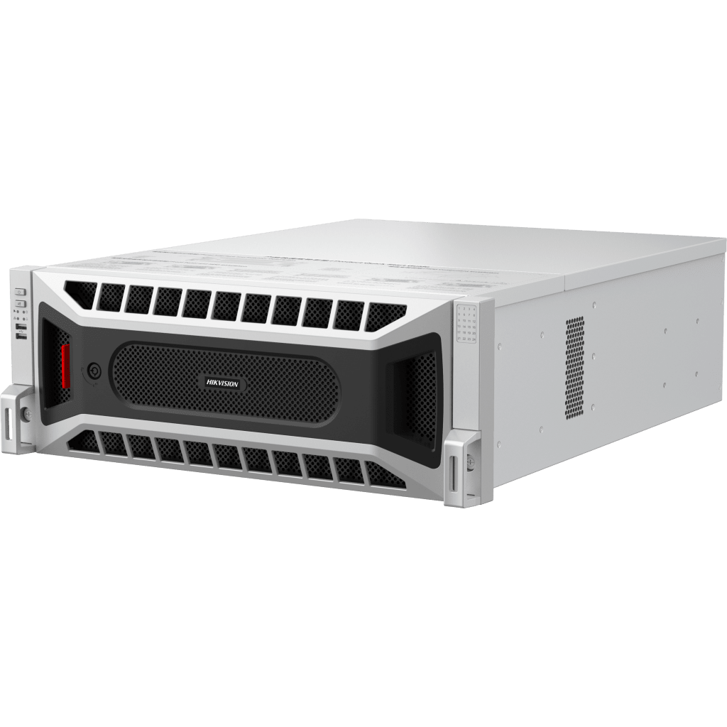 NVR 12 MEGAPIXEL (8K) / 256 CANALES IP / 24 BAHÍAS DE DISCO DURO / 4 PUERTOS DE RED / SOPORTA RAID CON HOT SWAP / NVR DE ALTO DESEMPEÑO-Cámaras IP y NVRs-HIKVISION-Bsai Seguridad & Controles