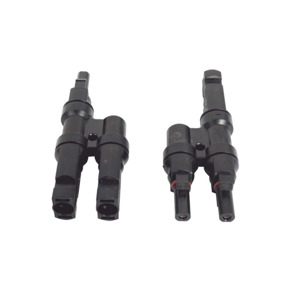 CONECTOR MC-4 DOBLE PARA MÓDULOS FOTOVOLTAICOS. TIPO 2T-Energía Solar-USFULL-Bsai Seguridad & Controles