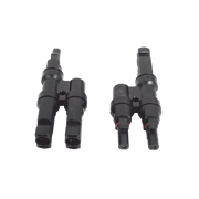 CONECTOR MC-4 DOBLE PARA MÓDULOS FOTOVOLTAICOS. TIPO 2T-Energía Solar-USFULL-Bsai Seguridad & Controles