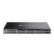 SWITCH OMADA L3 SDN ADMINISTRABLE / 48 PUERTOS GIGABIT Y 6 PUERTOS SFP+ / FUNCIONES RIP, VRRP, SERVIDOR DHCP / ADMINISTRACIÓN CENTRALIZADA OMADA / FUENTE REDUNDANTE