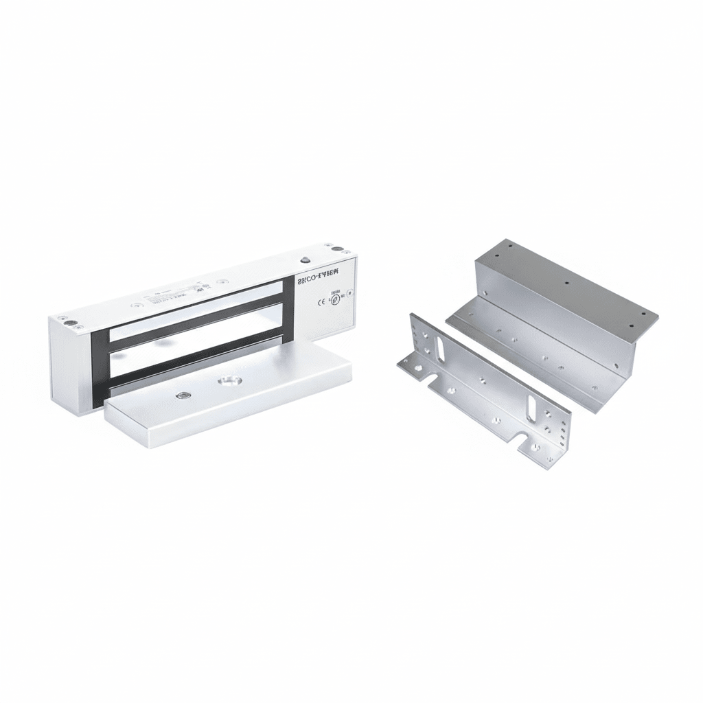 KIT PARA CONTROL DE ACCESO INCLUYE CHAPA MAGNÉTICA DE 1200 LBS / MONTAJE EN Z Y L / USO INTERIOR-Cerraduras-ENFORCER SECOLARM-Bsai Seguridad & Controles