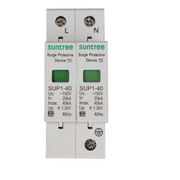 SUPRESOR DE PICOS TRANSITORIOS DE VOLTAJE, DISEÑADO PARA SISTEMAS FOTOVOLTAICOS, USO EN CORRIENTE ALTERNA 220 VCA ,2 POLOS.-Calidad de la Energía-SUNTREE-Bsai Seguridad & Controles