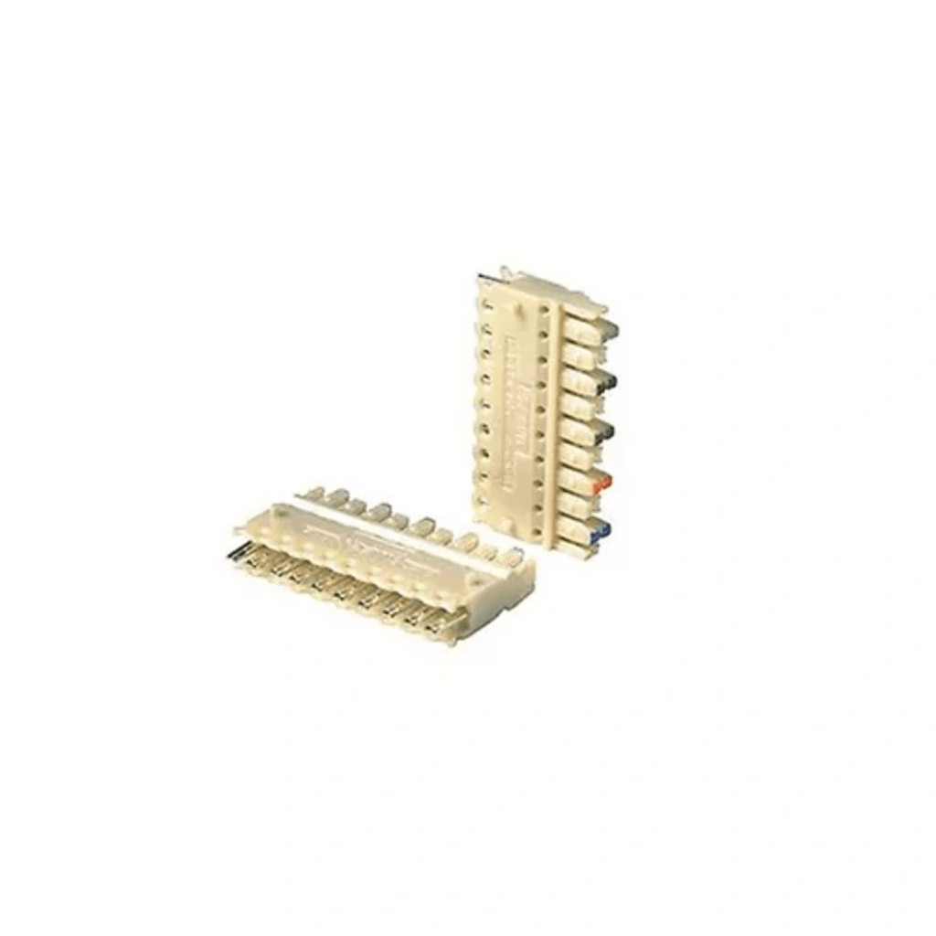 BLOCK DE CONEXIONES PAN-PUNCH 110, CATEGORIA 5E, DE 4 PARES, PAQUETE DE 10 PIEZAS