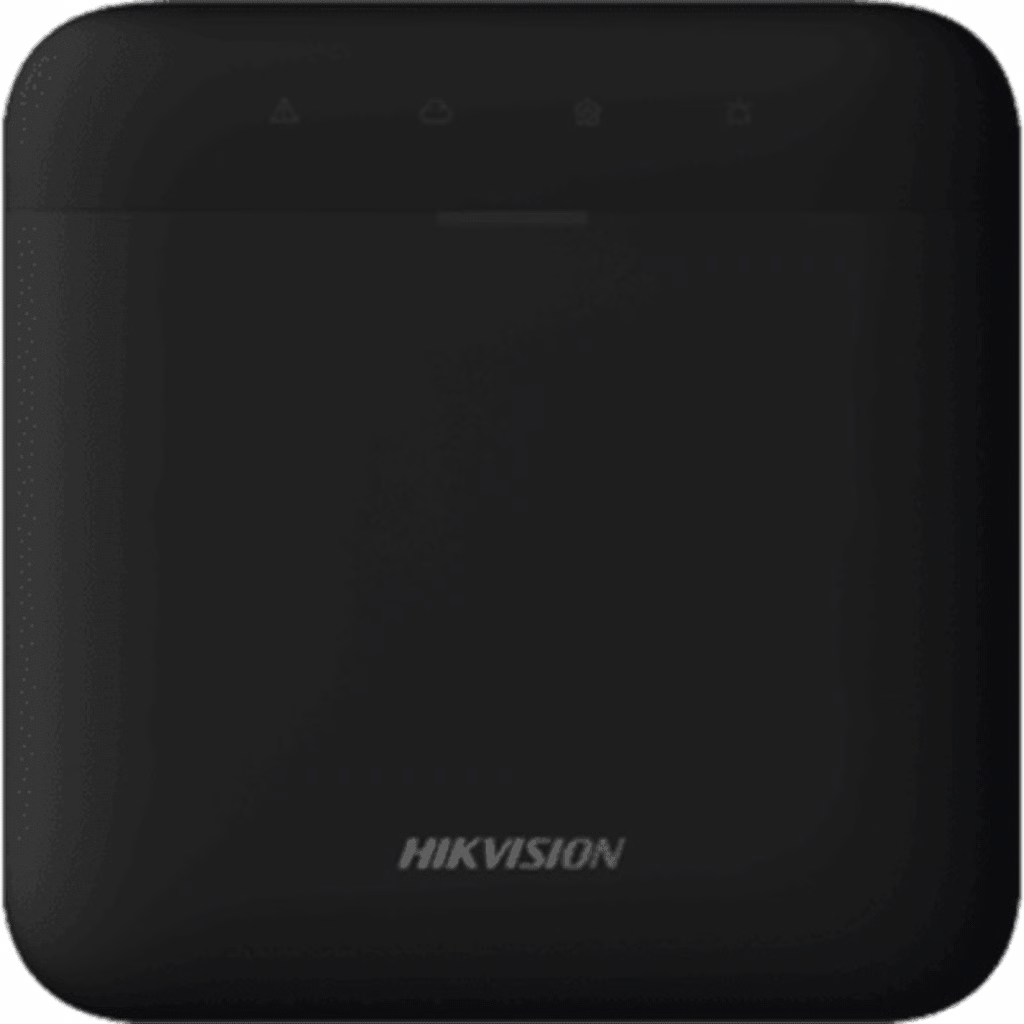 (AX PRO) PANEL DE ALARMA INALÁMBRICO DE HIKVISION / COLOR NEGRO / SOPORTA 96 ZONAS / GSM 3G/4G, WI-FI Y ETHERNET / INCLUYE BATERÍA DE RESPALDO / COMPATIBLE CON LOS ACCESORIOS AX PRO.