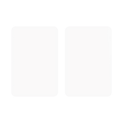 KIT DE REPUESTO (2 PIEZAS) DE ALETAS DE ACRÍLICO PARA FORMAR CARRILES DE 65 CMS EN TORNIQUETES SERIES DS-K3B530
