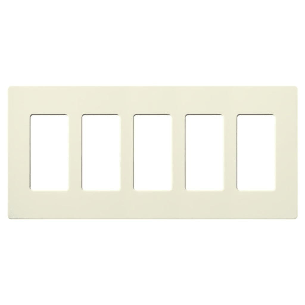 PLACA DE PARED 3 ESPACIOS, COLOR BLANCO, PARA ATENUADOR (DIMMER), SWITCH Ó CONTROL REMOTO PICO INALÁMBRICO.