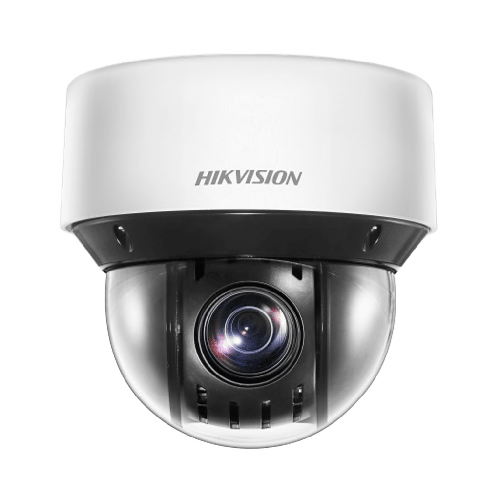MINI DOMO IP PTZ 4 MEGAPIXEL / 25X ZOOM / 50 MTS LUZ INFRARROJA INTELIGENTE (VISIÓN NOCTURNA) / AUTOSEGUIMIENTO / WDR 120 DB / POE+ / IP66 / ULTRA BAJA ILUMINACIÓN / MICROSD