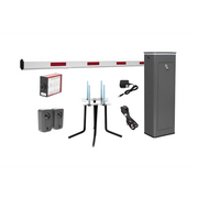 KIT COMPLETO BARRERA IZQUIERDA XBS CON CORONA LED / BRAZO DE 5.5 METROS / INCLUYE SENSOR DE MASA, TRANSFORMADOR, LAZO MAGNÉTICO, ANCLA, FOTOCELDAS Y 2 CONTROLES INALÁMBRICOS-Acceso Vehicular-ACCESSPRO-Bsai Seguridad & Controles