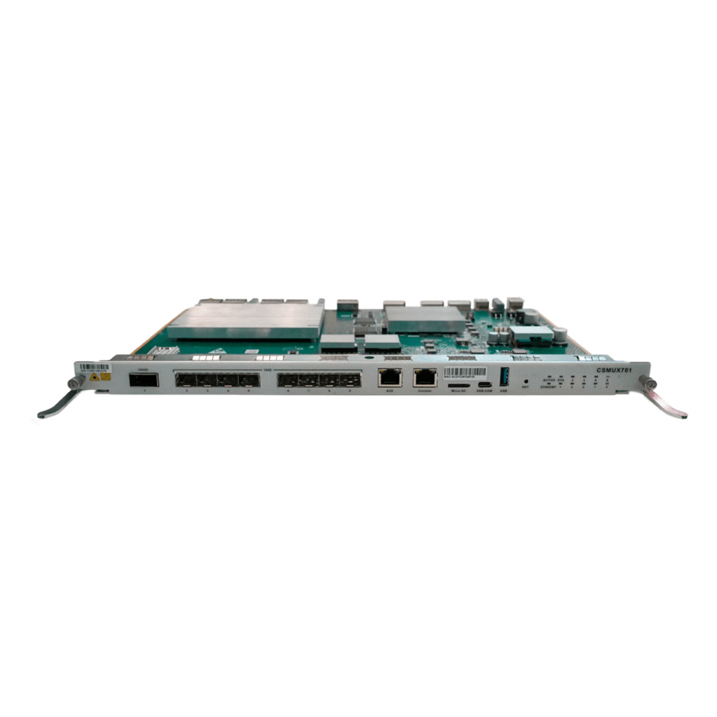 TARJETA DE CONTROL Y UPLINK PARA OLT V-SOL V5600-X7 / 4 PUERTOS SFP+ (1/10G) / 1 PUERTO QSFP28 (40GE/50GE/100GE) / 1 PUERTO AUX