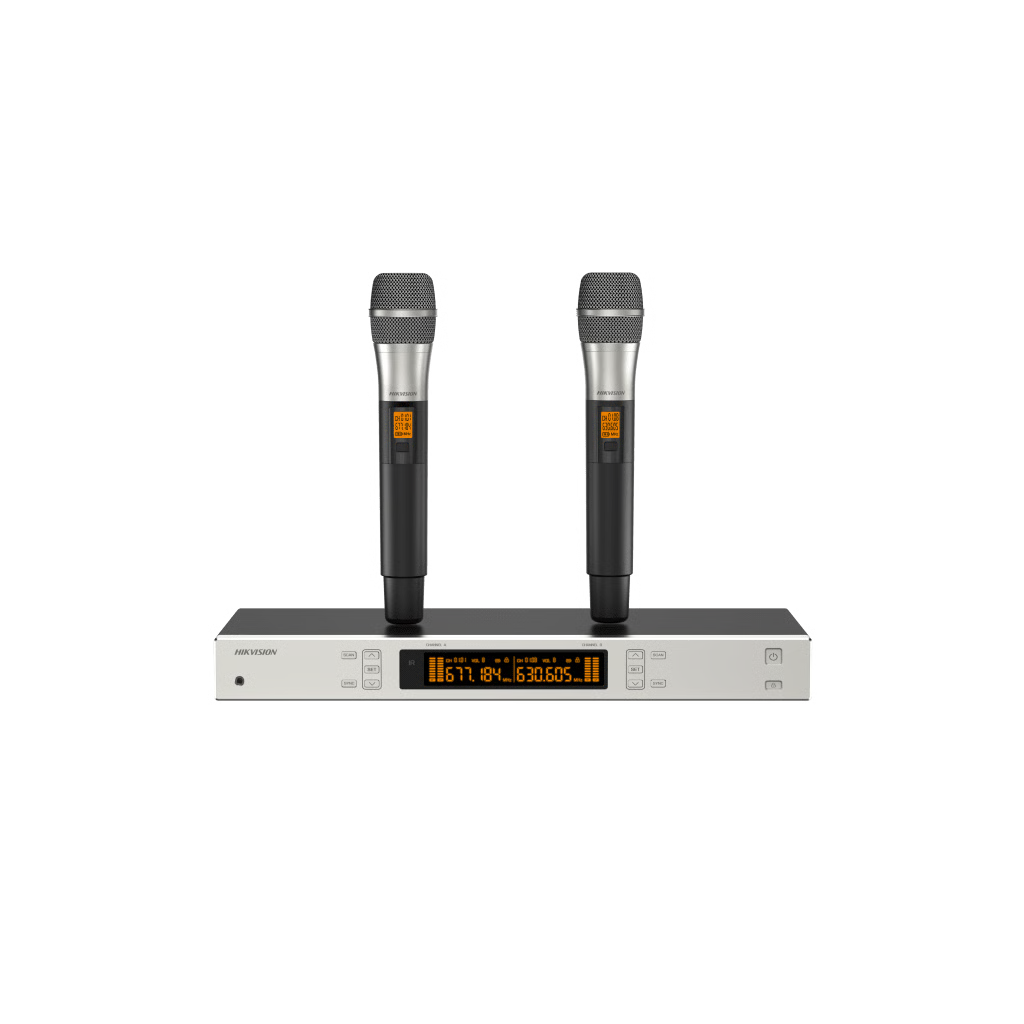 SISTEMA DE MICRÓFONO INALÁMBRICO UHF / 2 CANALES / MICRÓFONO DE MANO / FRECUENCIA 821-942 MHZ / DISTANCIA 100 M / SALIDA BALANCEADA Y NO BALANCEADA / SINCRONIZACIÓN INFRARROJA / RECEPCIÓN TRUE DIVERSITY