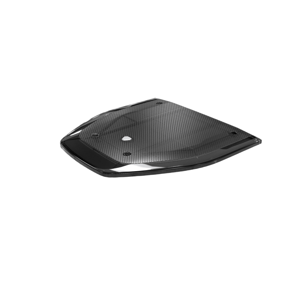 DOMO LATERAL DE REEMPLAZO PARA BARRA DE LUCES SP216 DE LA MARCA SIGNALPRO, COLOR NEGRO