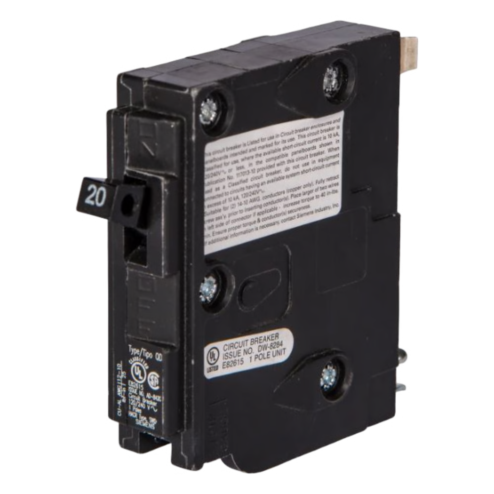 INTERRUPTOR AUTOMÁTICO ENCHUFABLE TIPO QD 1 POLO, 60 AMP