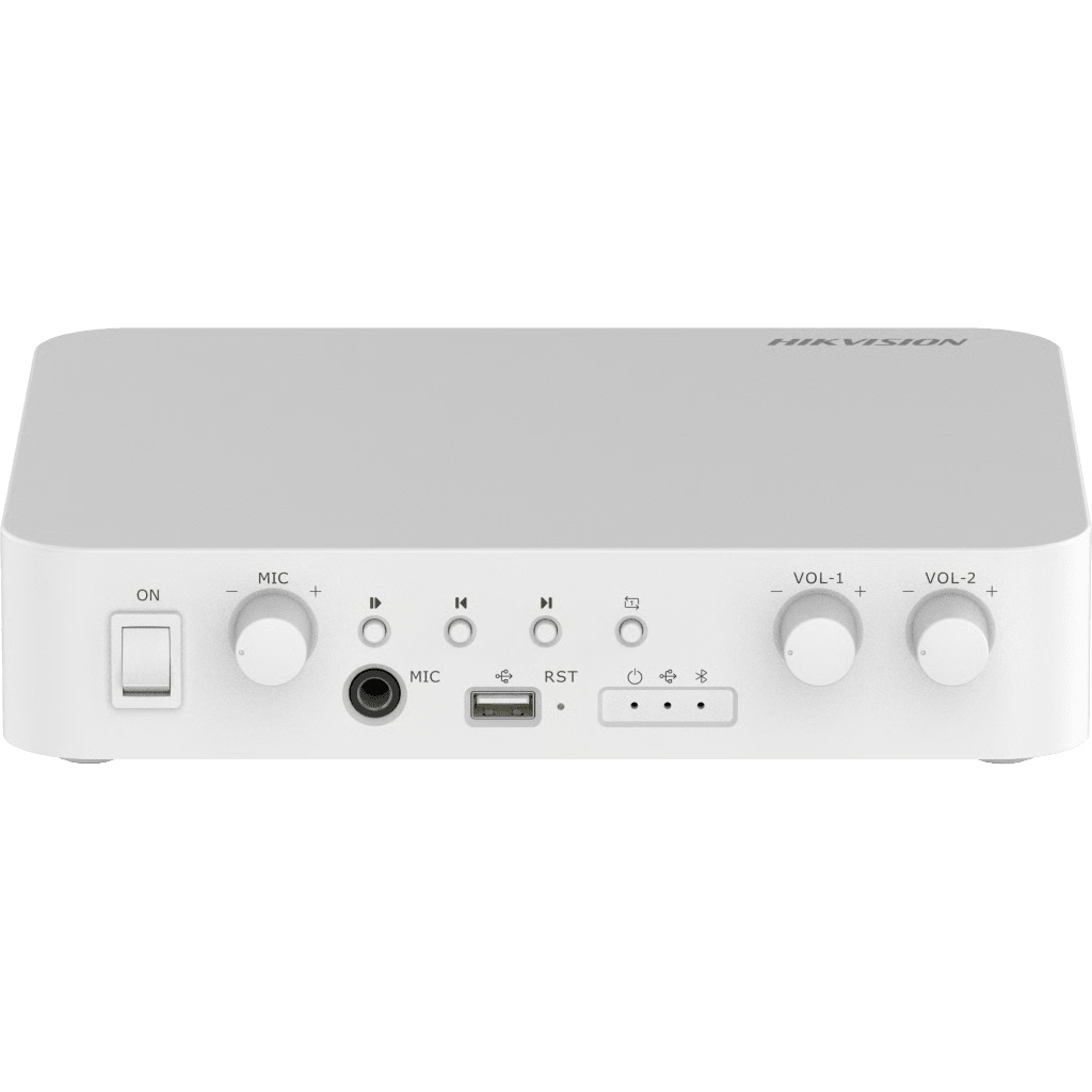 AMPLIFICADOR | COMPATIBLE CON SPOTIFY | BLUETOOTH | 2 CANALES | 40 W POR CANAL | SALIDA 4-8 Ω X 2 | 100V COM X 2 | UNA ZONA |  MUSICA AMBIENTAL