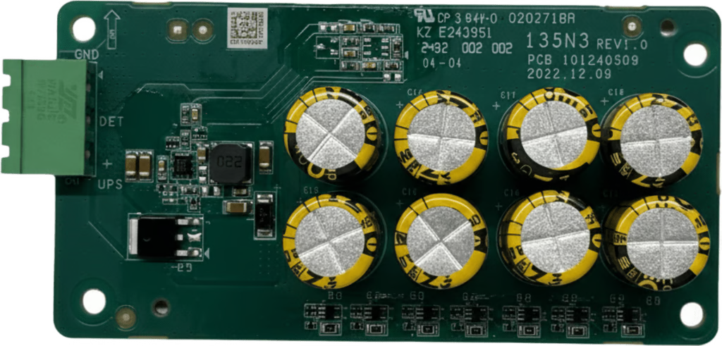 MÓDULO DE APERTURA DE EMERGENCIA PARA BARRERA DS-TMG320  / APERTURA POR CORTE DE ENERGÍA / COMPATIBILIDAD CON BARRERAS HIKVISION DS-TMG320 SERIES / TARJETA CON SUPER CAPACITORES