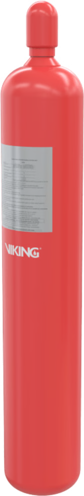 CILINDRO DE AGENTE EXTINTOR DE GAS INERTE OXEO | NITRÓGENO 80L  2901 PSI | SISTEMA DE EXTINCIÓN OXEO