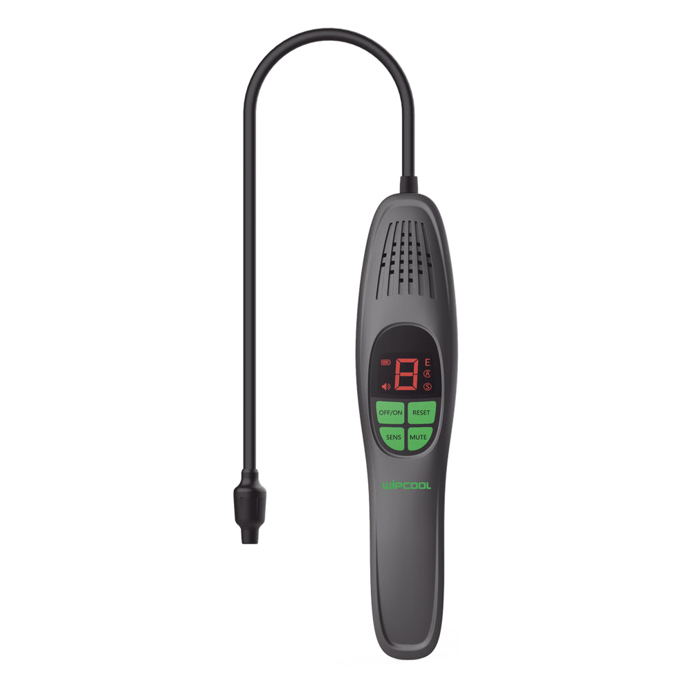 DETECTOR DE FUGAS DE REFRIGERANTE LKF2 / SENSOR CON DIODO CALENTADO / PANTALLA LCD / DETECCIÓN ≤3 G/AÑO / TIEMPO REACCIÓN ≤3 SEGUNDOS / SONDA FLEXIBLE 420 MM / BATERÍA AA 7 HORAS