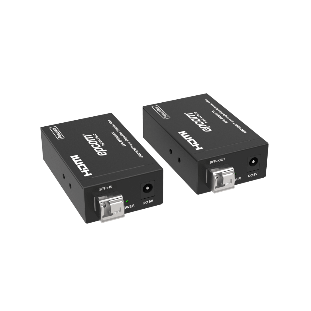 EXTENSOR HDMI SOBRE FIBRA ÓPTICA | RESOLUCIÓN 4K2K@60HZ | MONOMODO | 4:4:4 | ANCHO DE BANDA 18 GBPS | DISTANCIA HASTA 10 KM | HDCP 2.2 | HDR10+ DOLBY VISION | AUDIO 7.1CH
