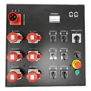 CONTROLADOR DE POLIPASTOS ELÉCTRICOS DE CONTROL DIRECTO |6 VÍAS | TRIFÁSICO 110V AC 60HZ