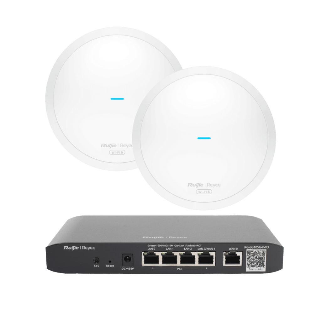 PACK PROMOCIONAL Q1, UN RG-EG105G-P-V3 + DOS RGRAP62