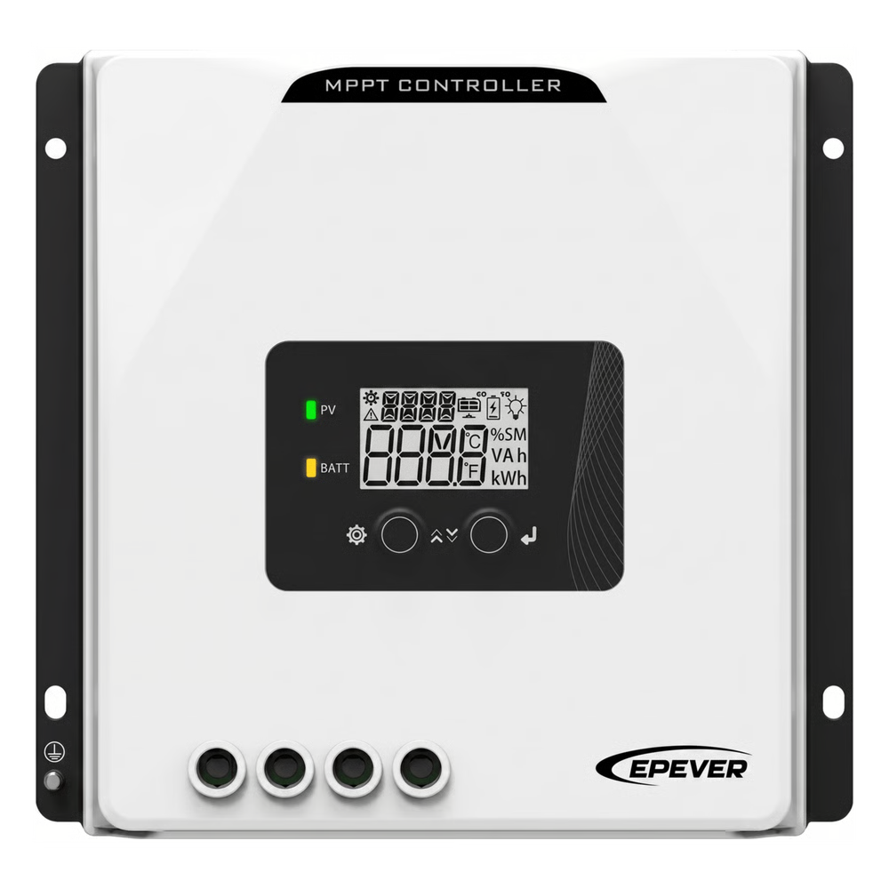 CONTROLADOR SOLAR MPPT / 30A / 12/24V / VOC 100V / MODO SIN BATERÍA / BATERÍAS LITIO / IP32