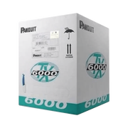 BOBINA DE CABLE UTP 305 METROS (1000 PIES) DE COBRE, TX6000™ PANNET, REELEX, BLANCO, CATEGORÍA 6 MEJORADO (23 AWG), LSZH (BAJO HUMO, CERO HALÓGENOS), DE 4 PARES