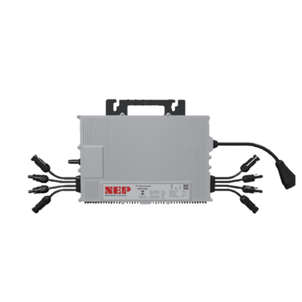 MICROINVERSOR 2.25 KW, 220 VCA, IP67, WIFI INCUIDO, SOPORTA OVERSIZING A 4 MÓDULOS DE HASTA 750 W, INCLUYE CONECTOR TRONCAL-Energía Solar-NEP-Bsai Seguridad & Controles