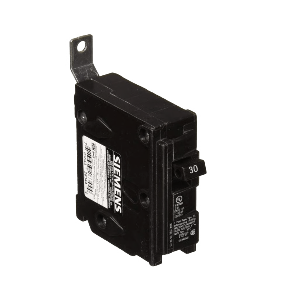 INTERRUPTOR AUTOMÁTICO ATORNILLABLE TIPO BL 1 POLO, 30 AMP.