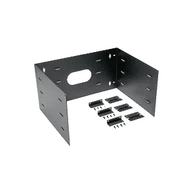 RACK ABIERTO DE INSTALACIÓN EN PARED CON BISAGRAS, PROFUNDIDAD DE 401 MM, 19 IN DE ANCHO, 6 UR, COLOR NEGRO