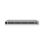 USW-48 — SWITCH LAYER 2 DE 48 PUERTOS GBE + 4 PUERTOS SFP CON DISEÑO FANLESS PARA FUNCIONAMIENTO TOTALMENTE SILENCIOSO