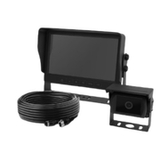 SISTEMA PROFESIONAL DE CÁMARA DE REVERSA Y MONITOR PARA VEHÍCULOS DE TRABAJO Y MONTACARGAS CON INTELIGENCIA IA PARA LA DETECCIÓN DE PEATONES