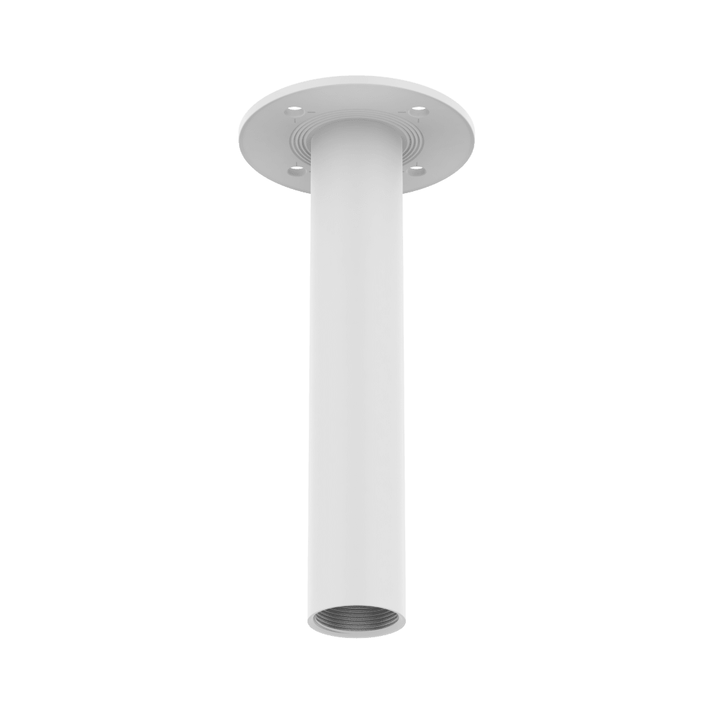 SOPORTE DE TECHO SBP-300CMI / ALUMINIO / BLANCO / PESO 800G / CARGA MÁXIMA 10KG / COMPATIBLE CON MODELOS HANWHA VISION / CERTIFICACIONES EAC UL CE FCC-Monitores Pantallas y Mobiliario-HANWHA TECHWIN WISENET-Bsai Seguridad & Controles